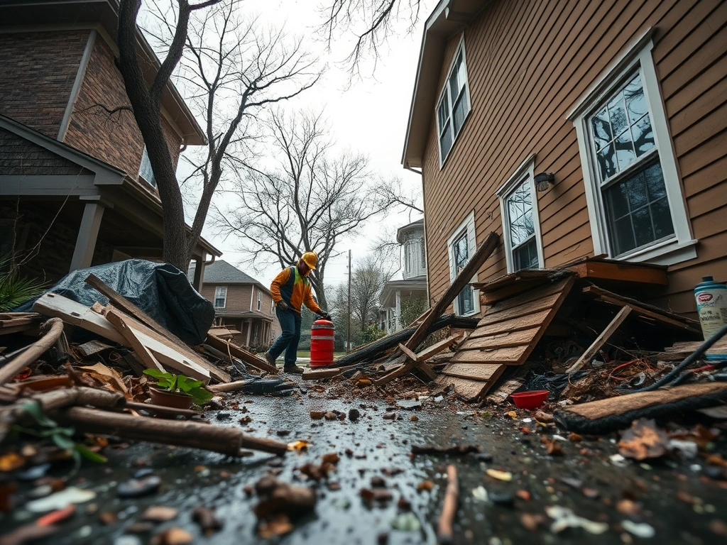 Storm and Natural Disaster Damage Cleanup
