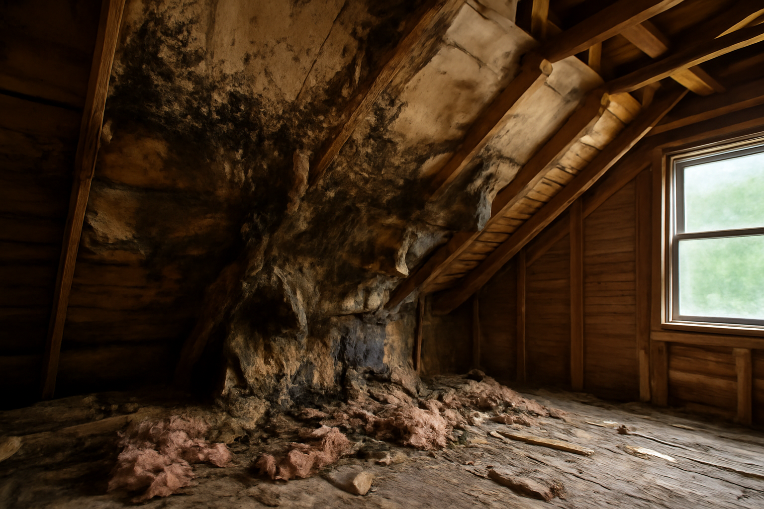 Attic Water Damage Restoration in Buckeye, AZ