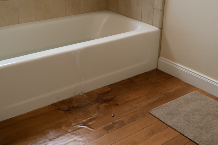 Bathtub Overflow Water Removal