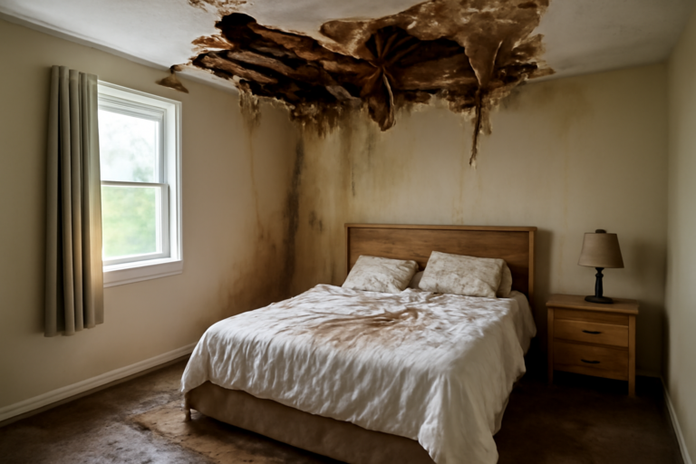 Bedroom Water Removal
