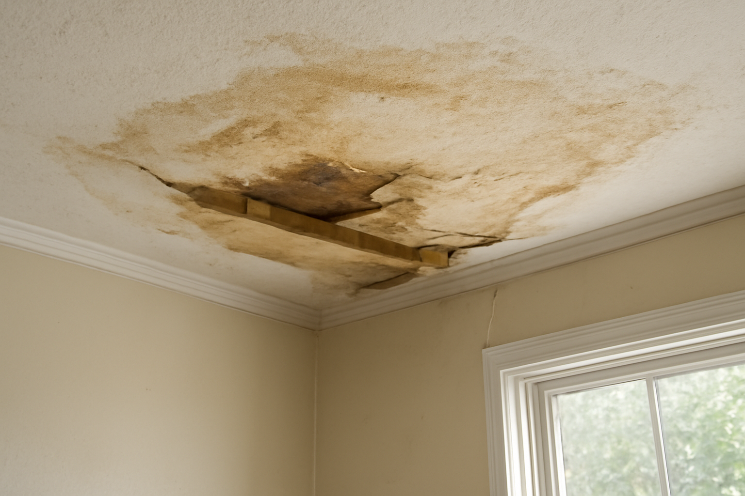 Ceiling Drywall Water Damage Restoration in Buckeye, AZ