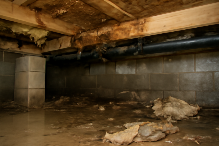 Crawl Space Water Extraction