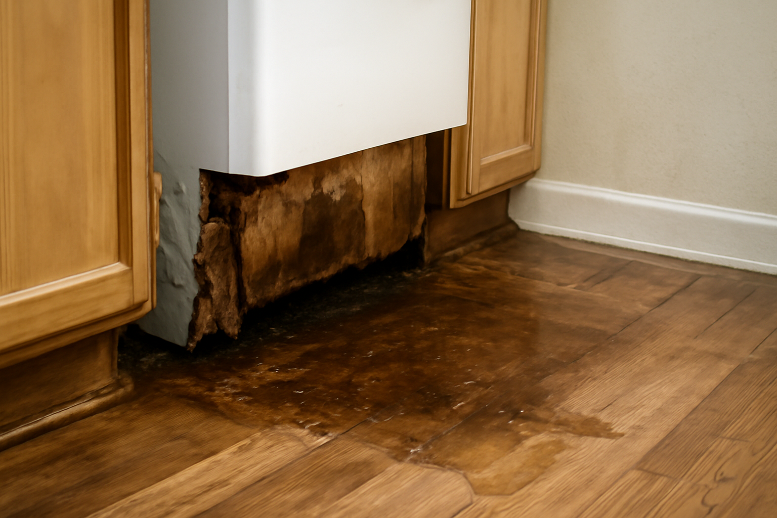Ice Maker Line Leak Water Removal in Carefree, AZ