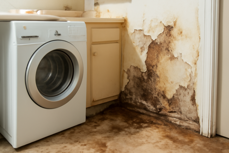 Laundry Room Water Damage Restoration