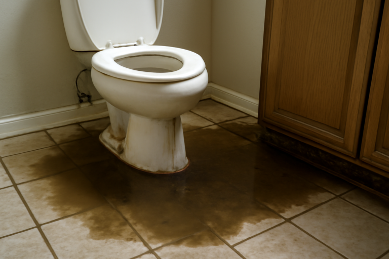 Toilet Overflow Water Removal