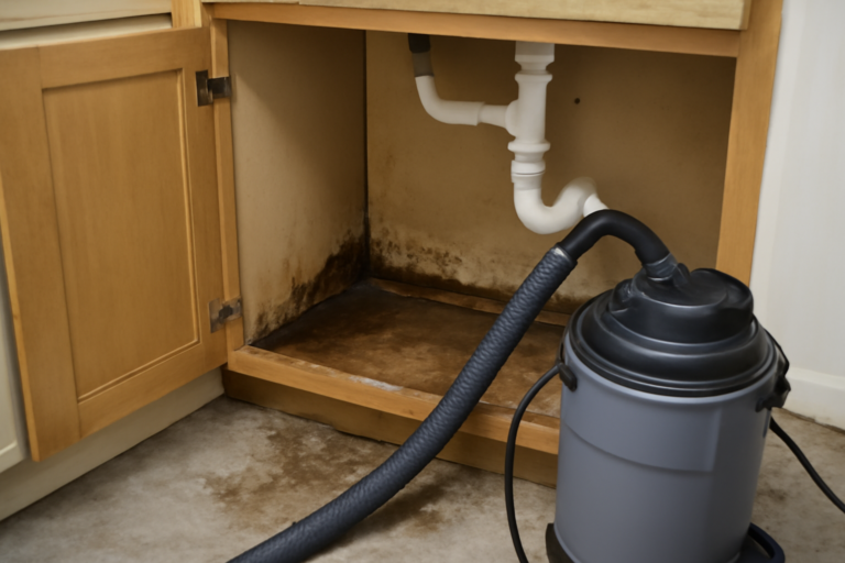 Under Sink Water Extraction